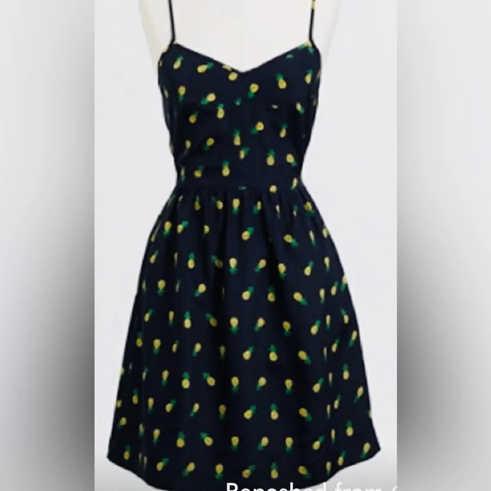 J. Crew Pineapple Dress